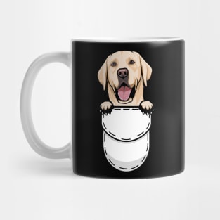 Funny Labrador Retriever Pocket Dog Mug